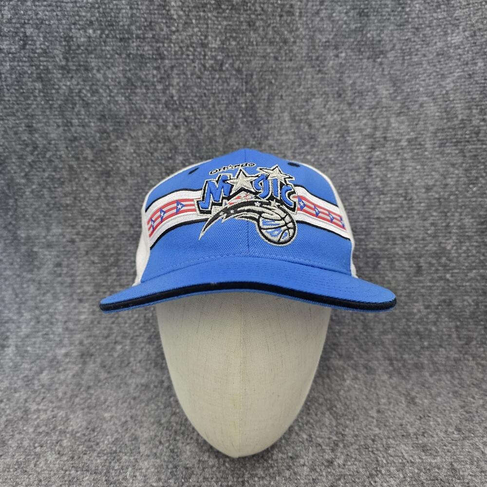 Orlando Magic Hat Cap Fitted Mens 6 7/8 Blue NBA Basketball Puerto Rico Adidas